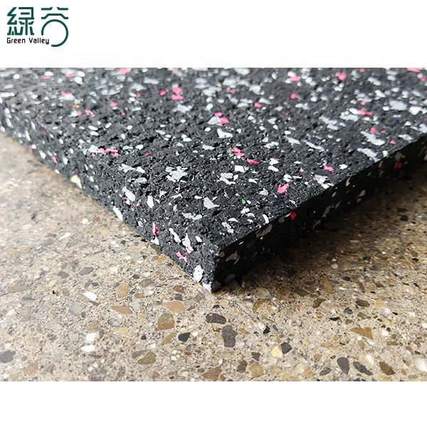 Vibration Absorption Rubber Floor Mats Tiles For Washing Machine