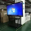 55 Inch Vertical Multi Function Lcd Monitor Display For Multifunction Room