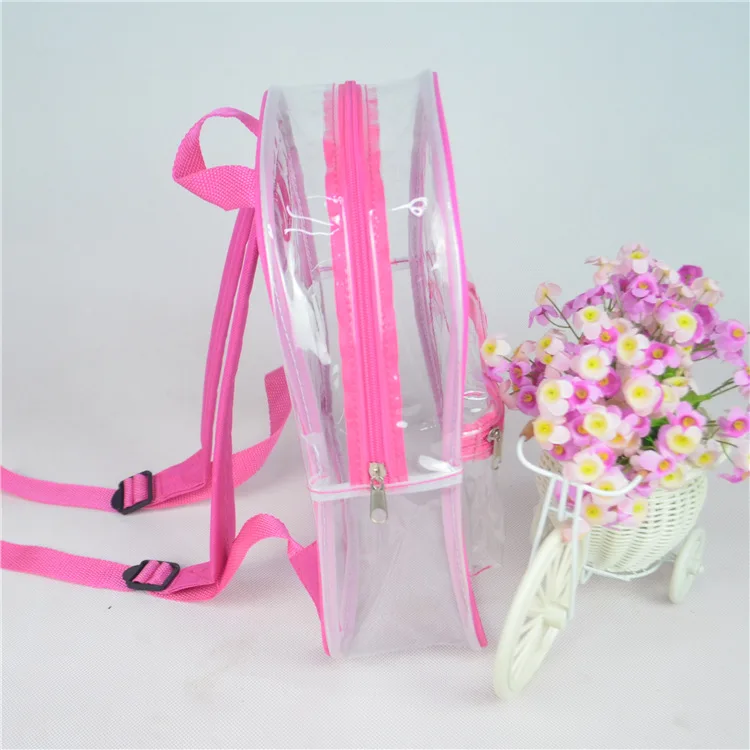 2018 New Design Customised Printing Reusable Kids Small Clear Plastic