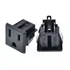 3 pins American US Type B electrical outlet socket, female industrial socket 15A 125V electronic power socket