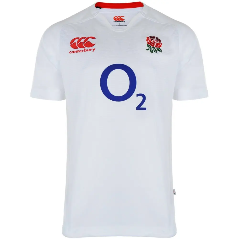 Canterbury inglaterra Rugby Jersey hombres camiseta de