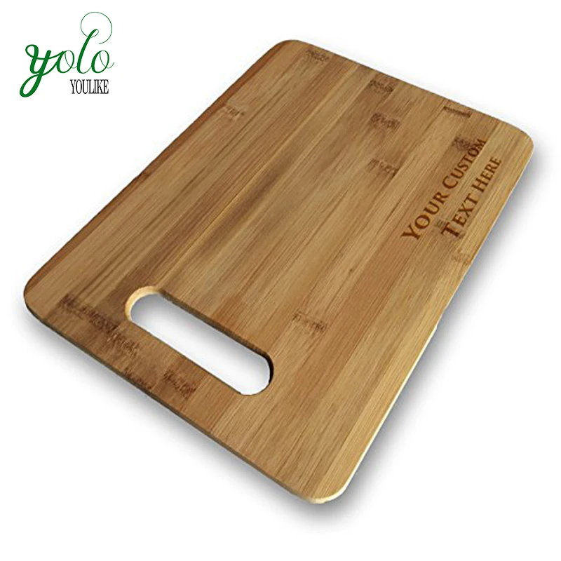 Custom Engraved Bamboo Cutting Board For Kitchen Buy Laser Engraved