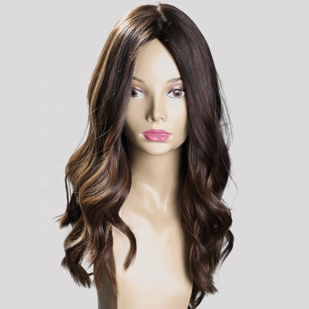 
Raw 100% european virgin silk base human hair topper jewish wig topper high quality women hair topper 