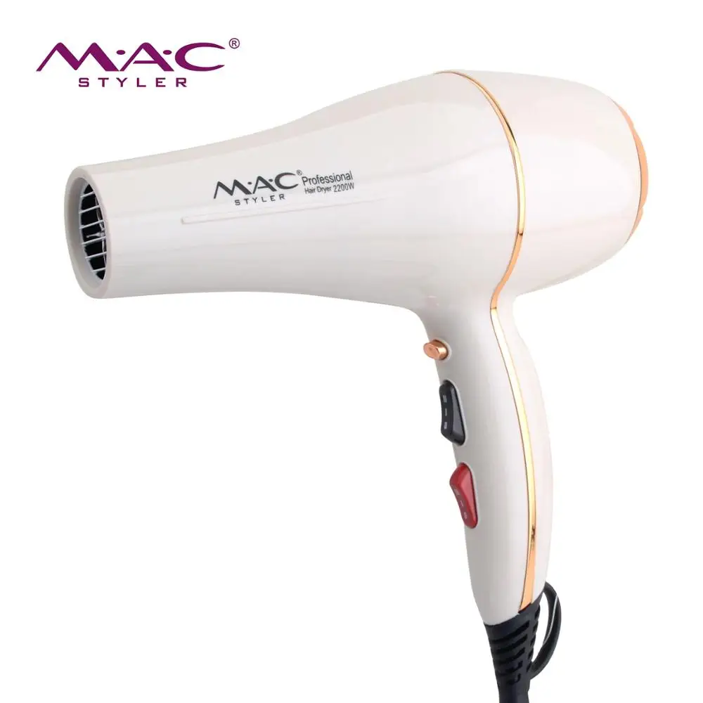 

Electric blower High Power Hair Dryer 2200W Professional Barber Salon Hair Dryer, White