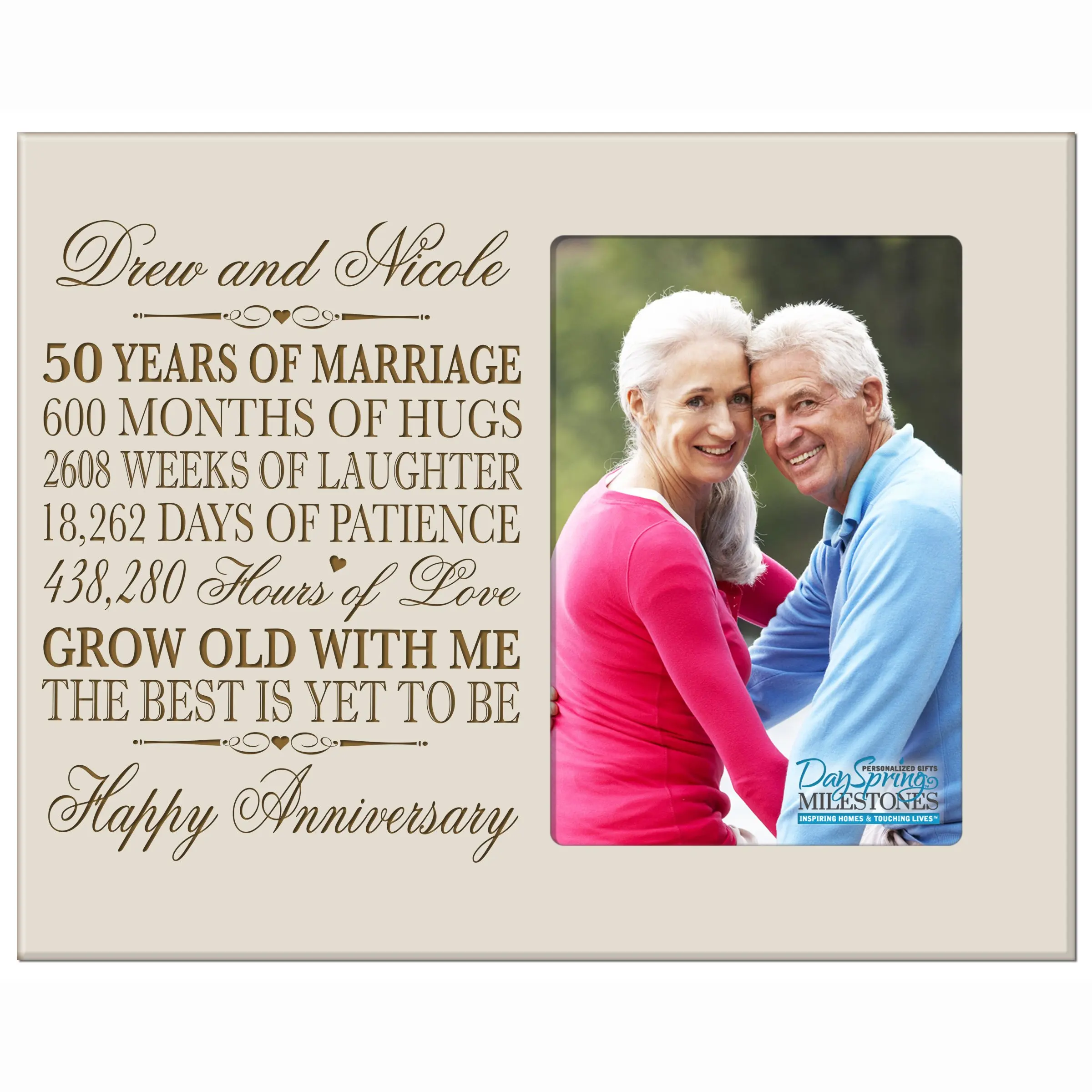 Buy 50th Anniversary - Personalized Wedding Anniversary Candy Bar ...