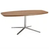 High Quality Coffee Table With Chromed Aluminum Alloy Base