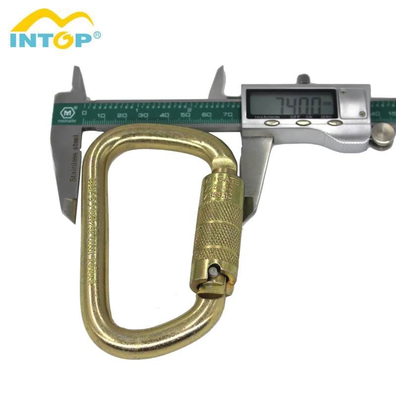 Factory Price Heavy Duty 30kn Climbing Twist Auto Lock Steel Alloy
