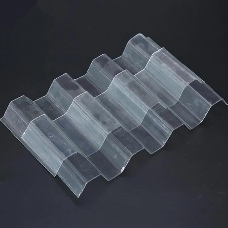 Waterproof Clear Polycarbonate Corrugated Plastic Roofing Sheets For