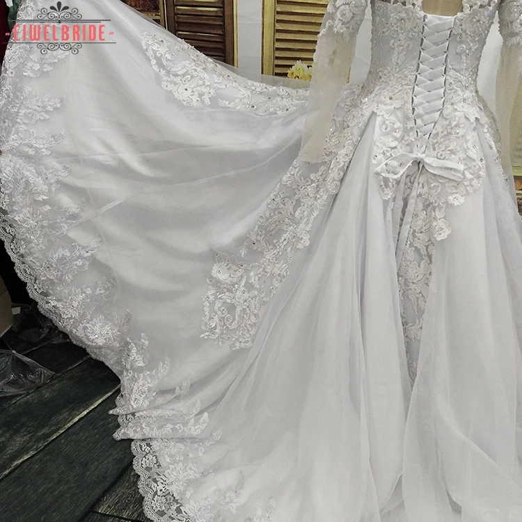 2018 Luxury White Elegant Princess Wedding Dresses