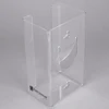 Clear Plexiglass hot bending Disposable Glove Dispenser box