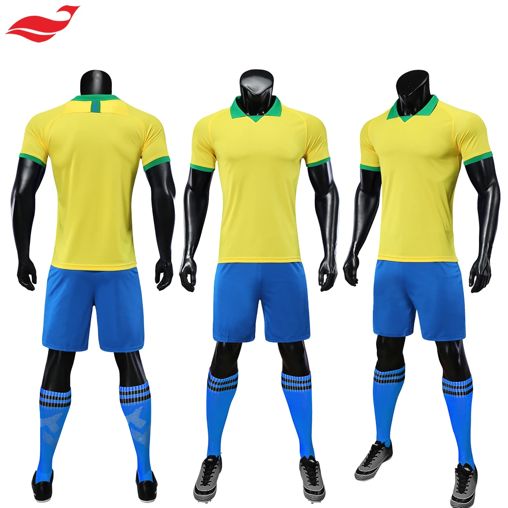 Oemサッカージャージ子供空白黄色青のサッカーユニフォーム Buy サッカーユニフォーム 使用サッカーユニフォーム ブラジルサッカーユニフォーム Product On Alibaba Com