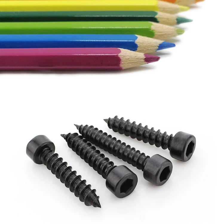 M2 M6 Black Oxide Allen Hex Socket Cap Head Self Tapping Screw Buy M2