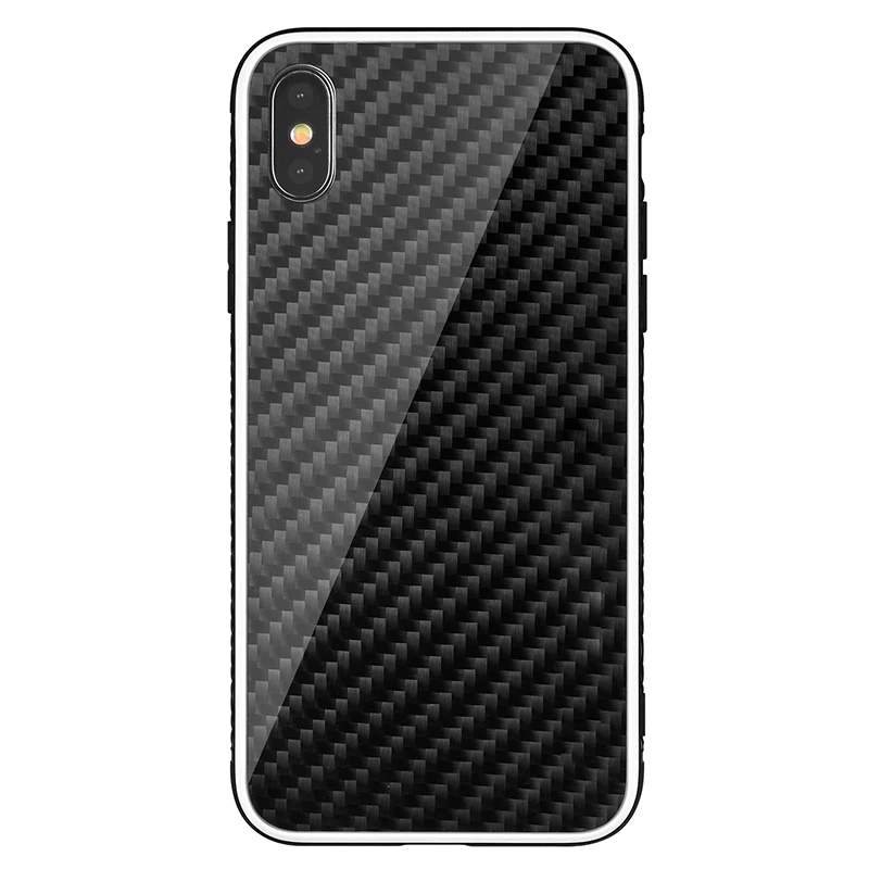 

2018 Hot Sale Cell Phone Case!!!Luxury Carbon Fiber Cover Cases For iPhone X XR XS Max