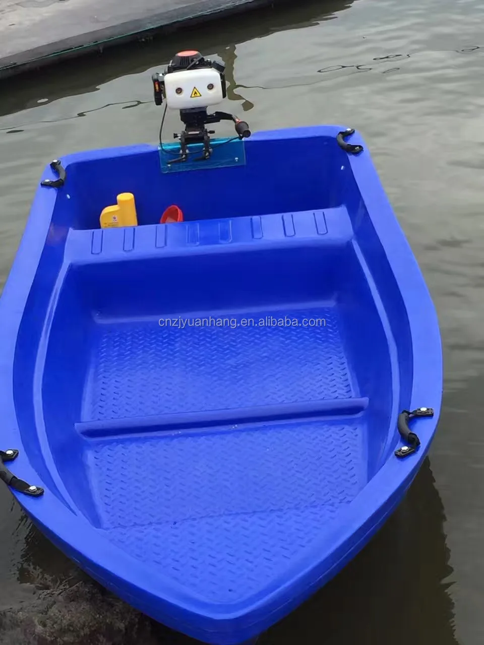 10 personnes PE-430 insubmersible haute densité solide PE Plastique Bateau  de pêche pour l'eau de mer - Chine PE Bateau Bateau en plastique, bateau à  moteur