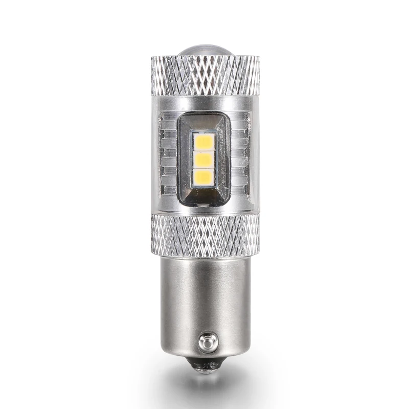 

CST LED Car Light 1156 15SMD 2835 DC9-30V 5.7W 580LM LED Turning Signal Bulb Lamp Auto LED Car Braking Tail Light
