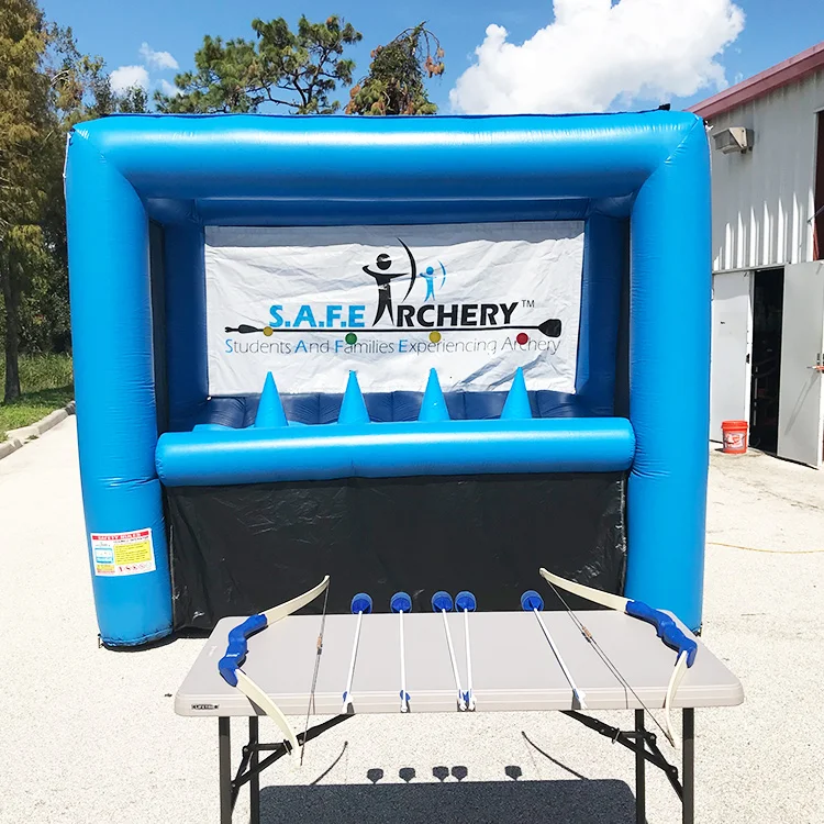 Popular Outdoor Play Inflatable Hoverball Archery Shooting Inflatable