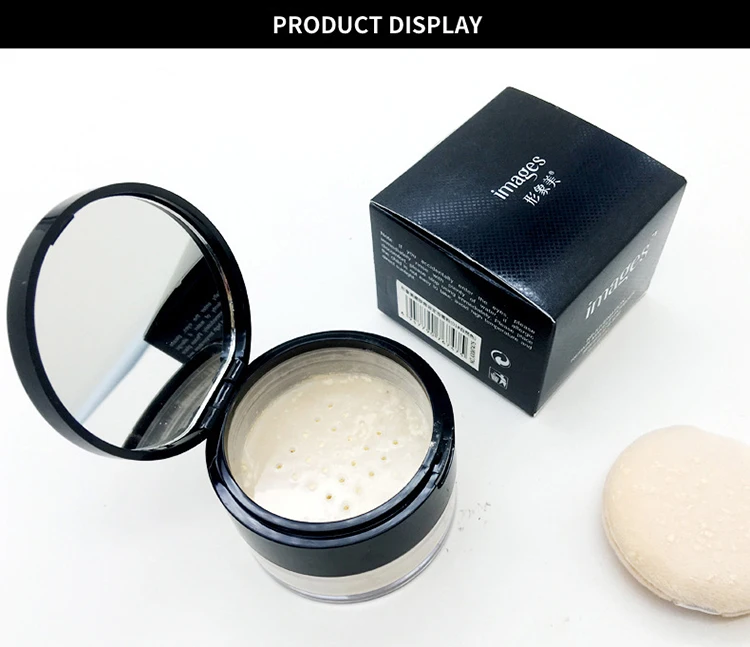 private label images Super oil control effect moisturizing smooth High Quality Waterproof Makeup Loose Powder