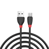 HOCO X27 Excellent charge charging data cable for Micro-USB mobile phones 1.2m 2.4A high elastic TPE braid soft and lightweight