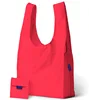 Popular design polyester shopping foldable bag with pocket