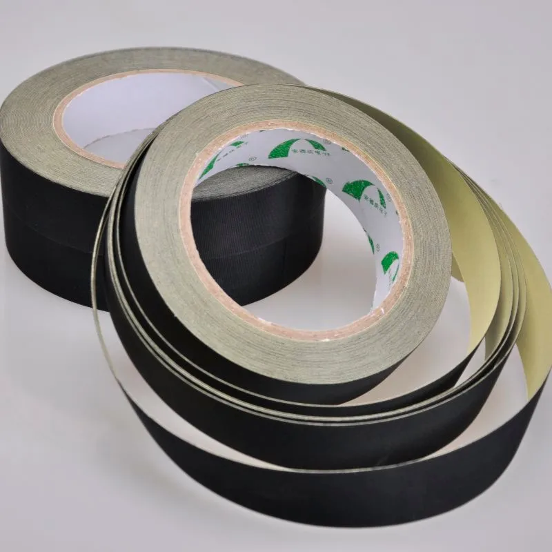 Black Acetate Cloth Tape High Temperature Fireproof Acetate Cloth Tape ...