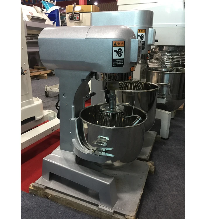 Industrial Bakery Food Mixer 20l Timer 80kgs Industrial Blender Food