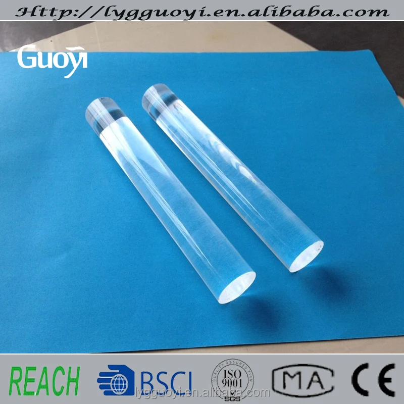 
Clear Silicon Crystal Quartz Glass Rods For Quartz Tube Heater 