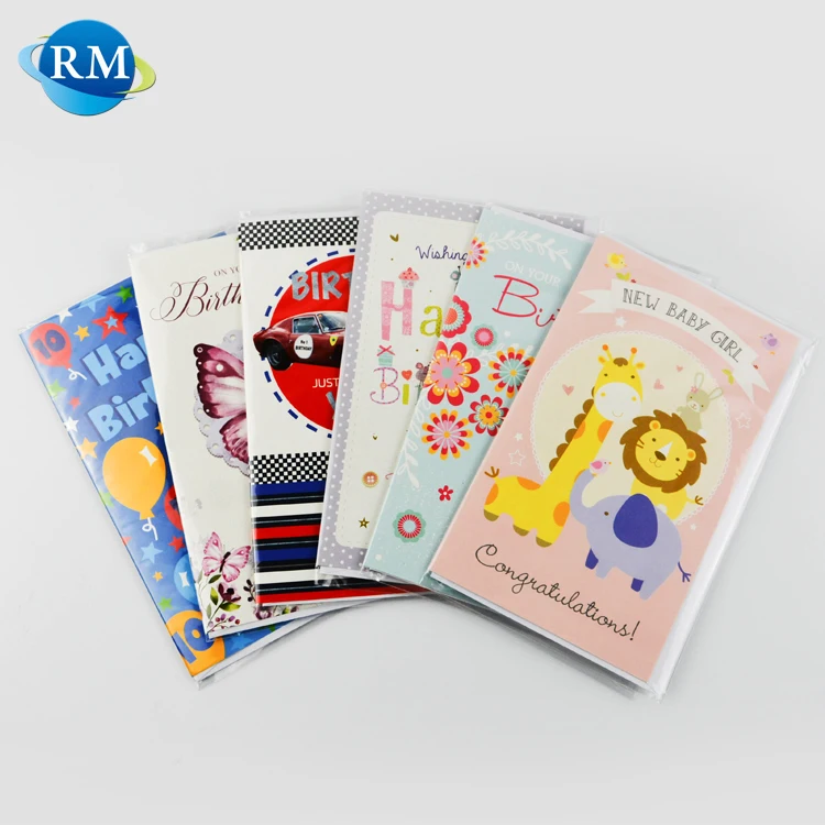 
Wholesale Bulk Blank Paper Birthday Greeting Cards And Envelopes 