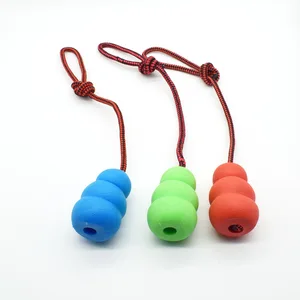 Image of New Updated Dog Rubber Ring Dog Toy Puppy Chewing Feeder Ball