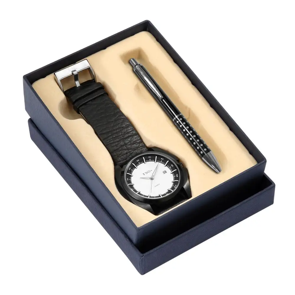 Luxury Men Watch Gift Set With A Pen And Key Chain Or Wallet Buy Men