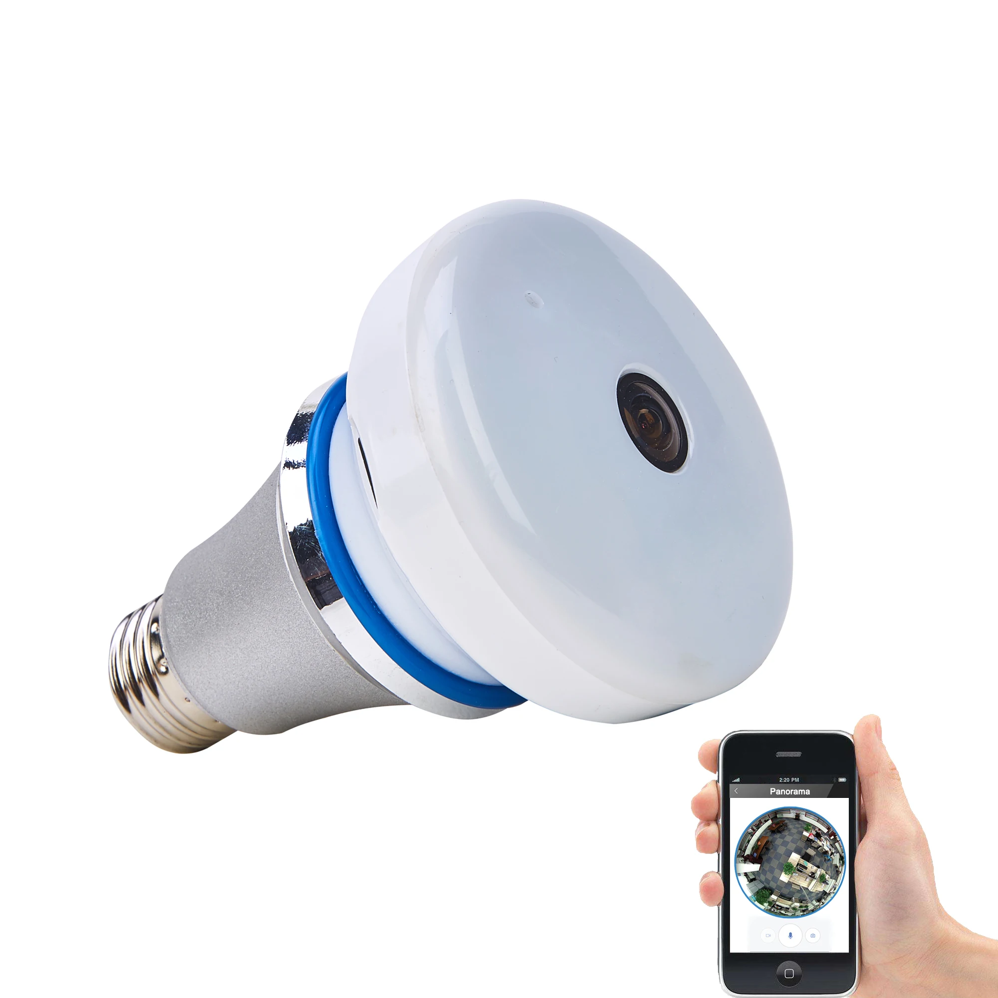 Hidden Camera Led Bulb Spy Bulb Fisheye Camera Led Light Bulb For