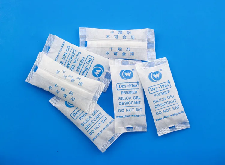 Food Packaging Silica Gel Absorbent Sachets For Freshness And Crispy