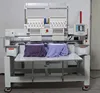 computer operation Double Heads embroidery machine Tubular Embroidery Embroidery Machine
