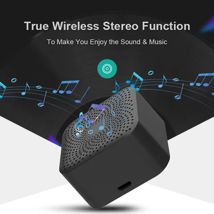 music smart charging mini portable charger bt wireless speaker - ANKUX.COM