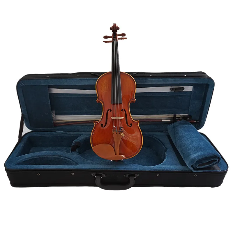 

Hot sale musical instrument german factory price handmade  violin professional