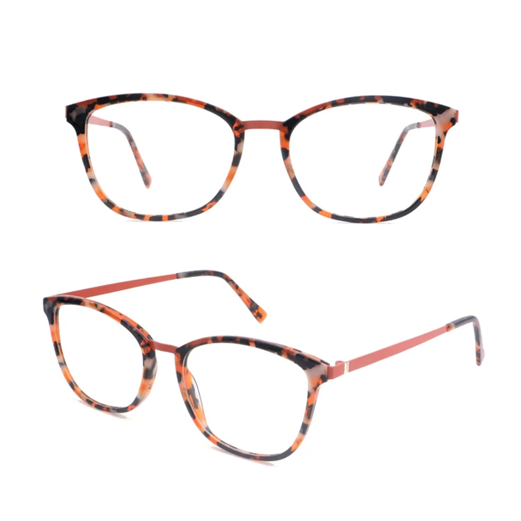 

Fashion Style Interchangeable Temples Optical Glasses Eyewear Frames