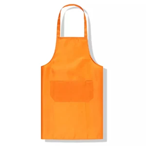 Advertising cheap design unisex logo custom plastic waterproof disposable kitchen apron