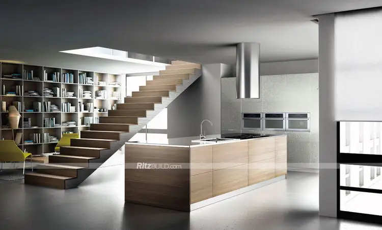 Super kwaliteit designer gebakken schilderen keukenkasten keuken ...