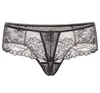 UK brand trendy women panty undies 100% silk lace see through low rise c-string sexy panties new design