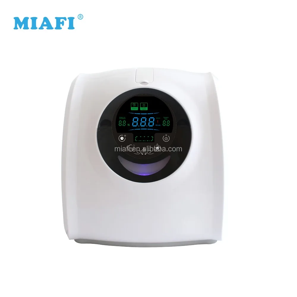 
1-6L adjustable mini household used portable oxygen machine home zeolite molecular sieve oxygen bar 