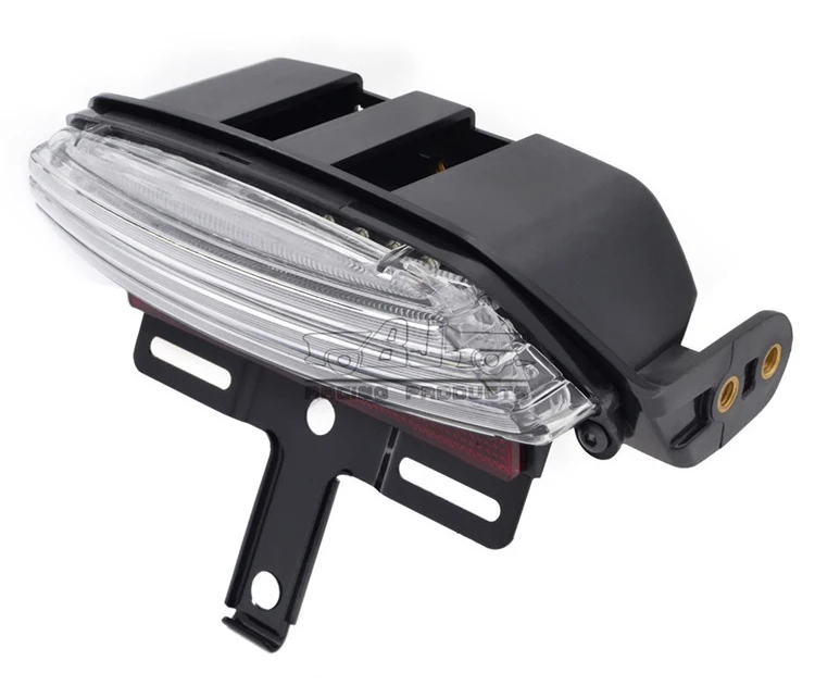 Bj-lpl-069 For Harley Dyna Fat Bob Motorcycle Led Tri-bar Fender Tail