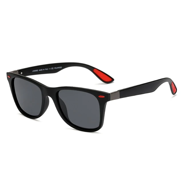 

HDCRAFTER Brand 2018 New Polarized Eyewear Mens Square Frame Sunglasses