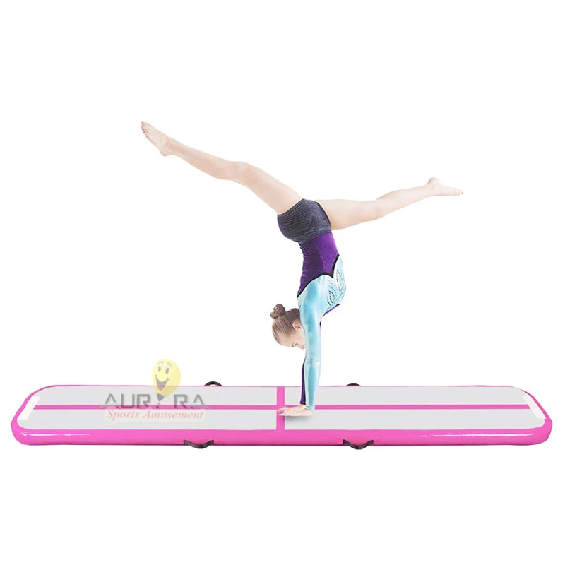 

Water Floating inflatable dwf mat air track sports for gymnastics, Customized