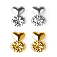 

Fashion Earring Backs Support Earring Lifts Fits all Post Earrings Gold Plated Sterling Silver
