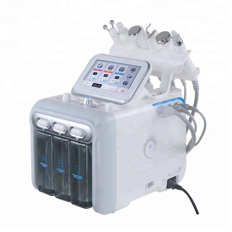 6 In 1 Maquin Hidra Hydradermabrasion Aqua Peel Equipment Hydro Aquafacial Hydra Hydrodermabrasion Facial Dermabrasion Machine