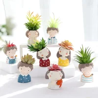 

Cartoon succulent flowerpot metal small ceramic animal planters pot