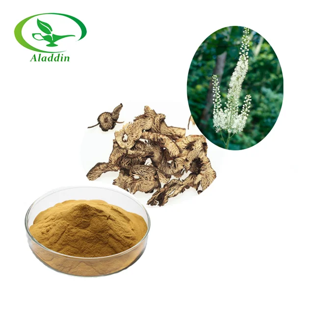 manufacturer black cohosh extract triterpenoid saponins powder