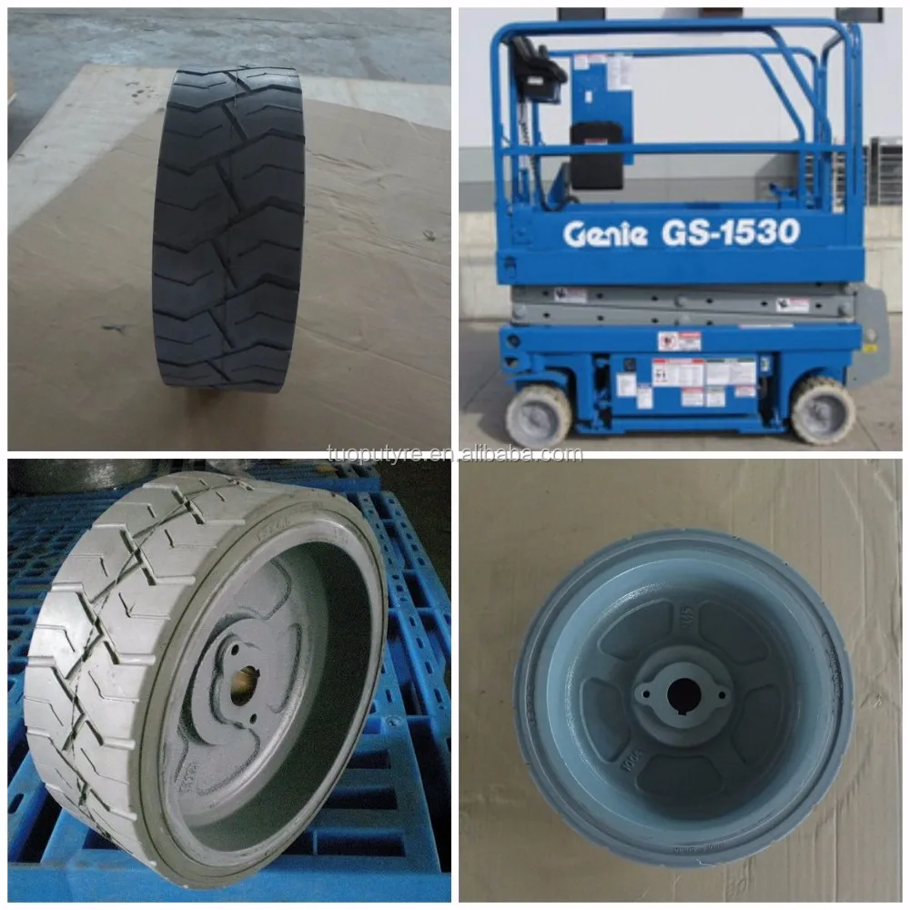 Genie GS1930 scissor lift assembly wheel 12x4.5 Genie 105122 Products