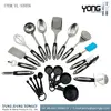 20 Piece Kitchen Cooking Utensils Set, Stainless Steel Gadgets include Measuring Cups & Spoons set