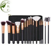

Free sample 2018 16pcs professional makeup brushes with soft synthetic hair