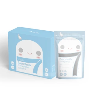 Image of 120ml couble-sealed chain design mother and baby products in China baby milk bag for sale
